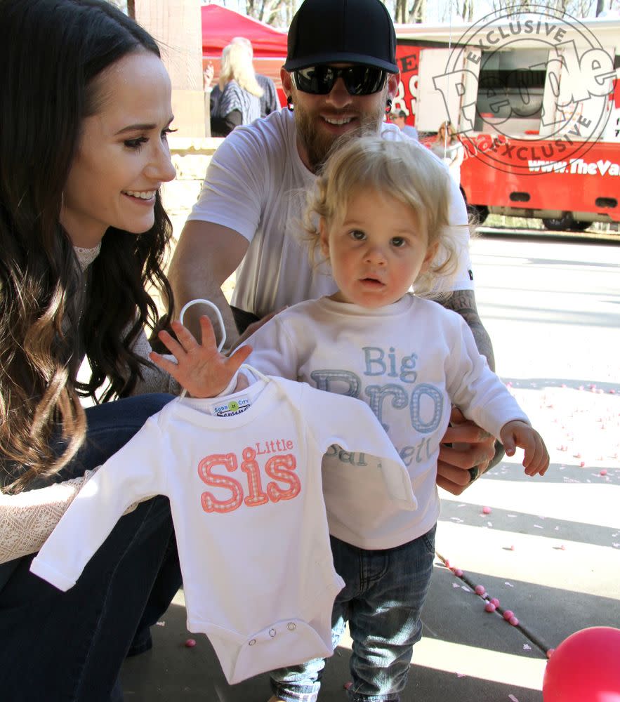 Brantley Gilbert, wife Amber and son Barrett | Lyn Sengupta