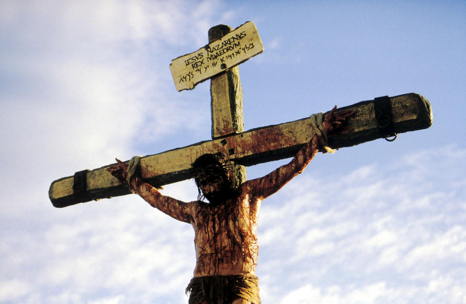 Screenshot from "The Passion of the Christ"