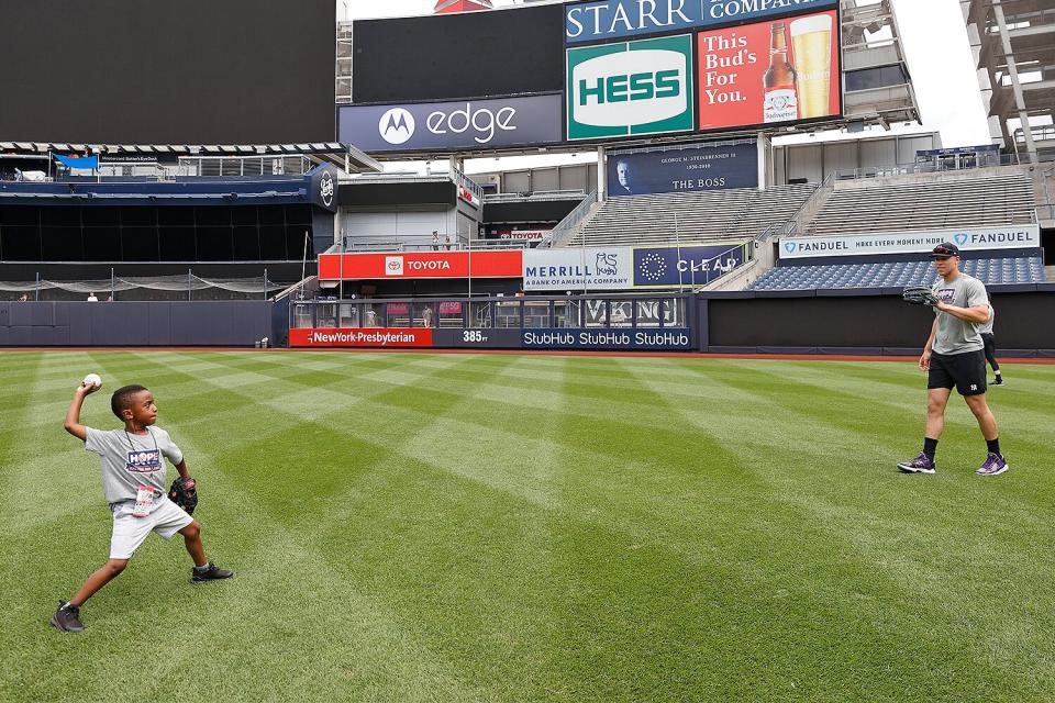 New York Yankees 2022; HOPE week day 5 DAN REISCHEL – 162 GAMES OF CATCH