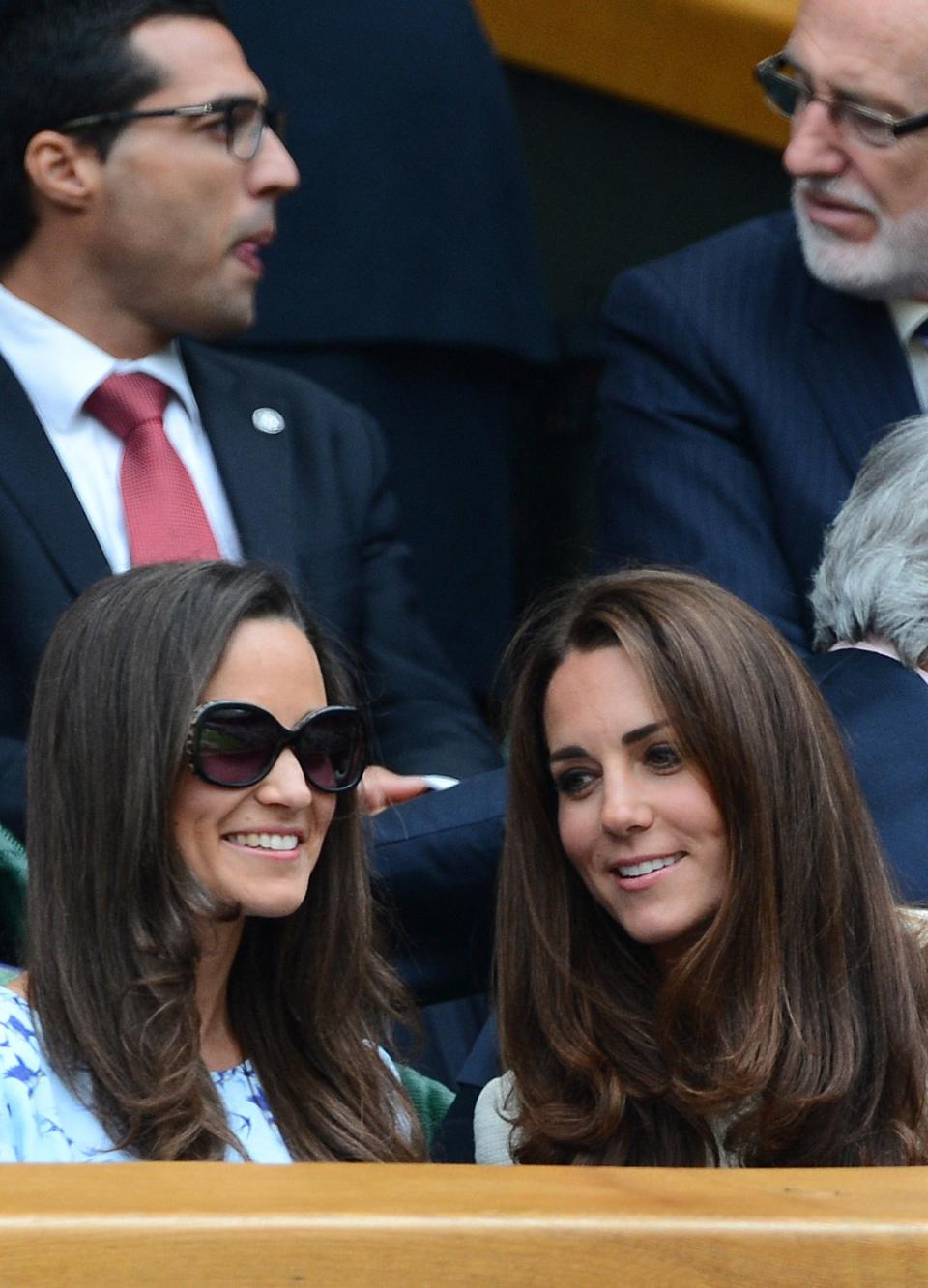 Kate and Pippa Middleton at Wimbledon