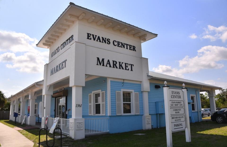 The Evans Center and market is a vital hub to a low to moderate income area in Melbourne and Palm Bay. The Evans Center provides a community Room, Brevard Health Alliance office and a full service market and grocery offering groceries as well as healthy meals. 