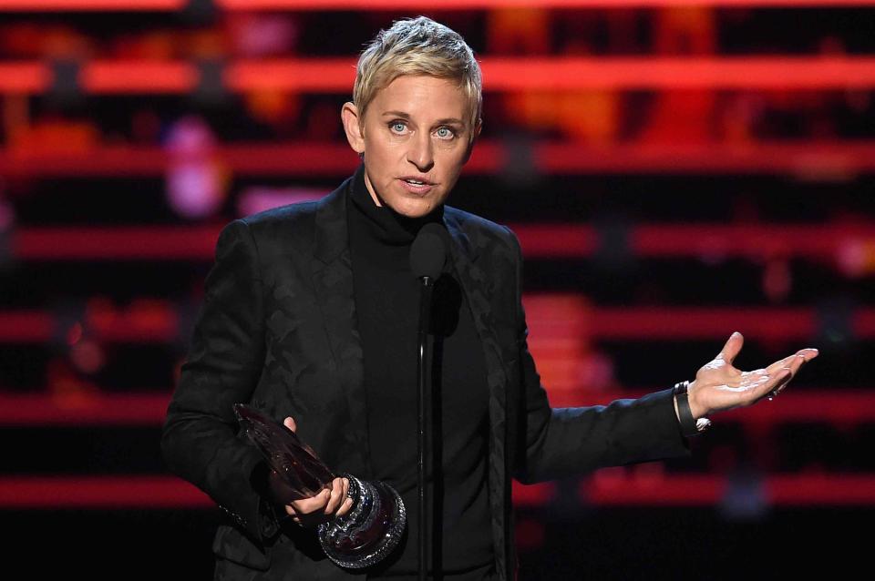 Getty Images Talk show host Ellen DeGeneres
