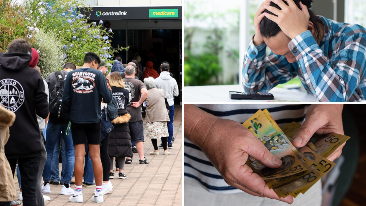 Renters were told they would be facing eviction if rent was not paid. This comes as thousands are unable to earn an income as government restrictions force businesses to shutter their doors. (Source: Getty)