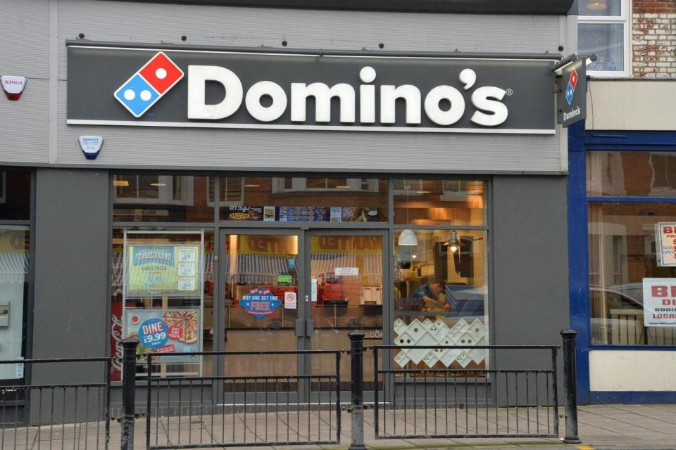 The Domino's pizza shop in Scarborough (PA)