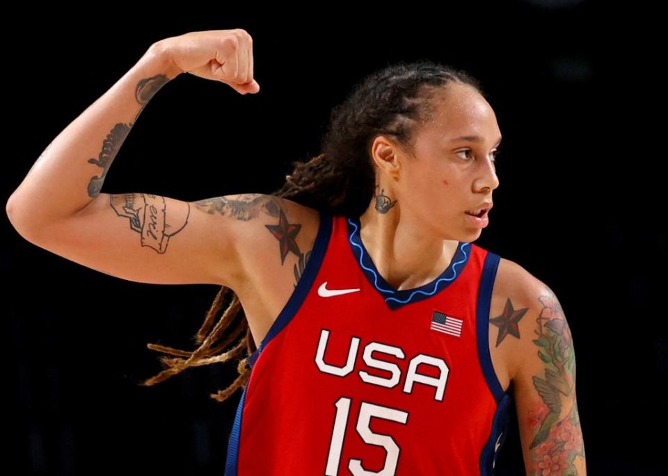 Though she was a six-time All Star in WNBA and a two-time Olympic gold medallist with the United States women’s team, Griner often played abroad in the WBNA’s off-season to supplement her income. REUTERS