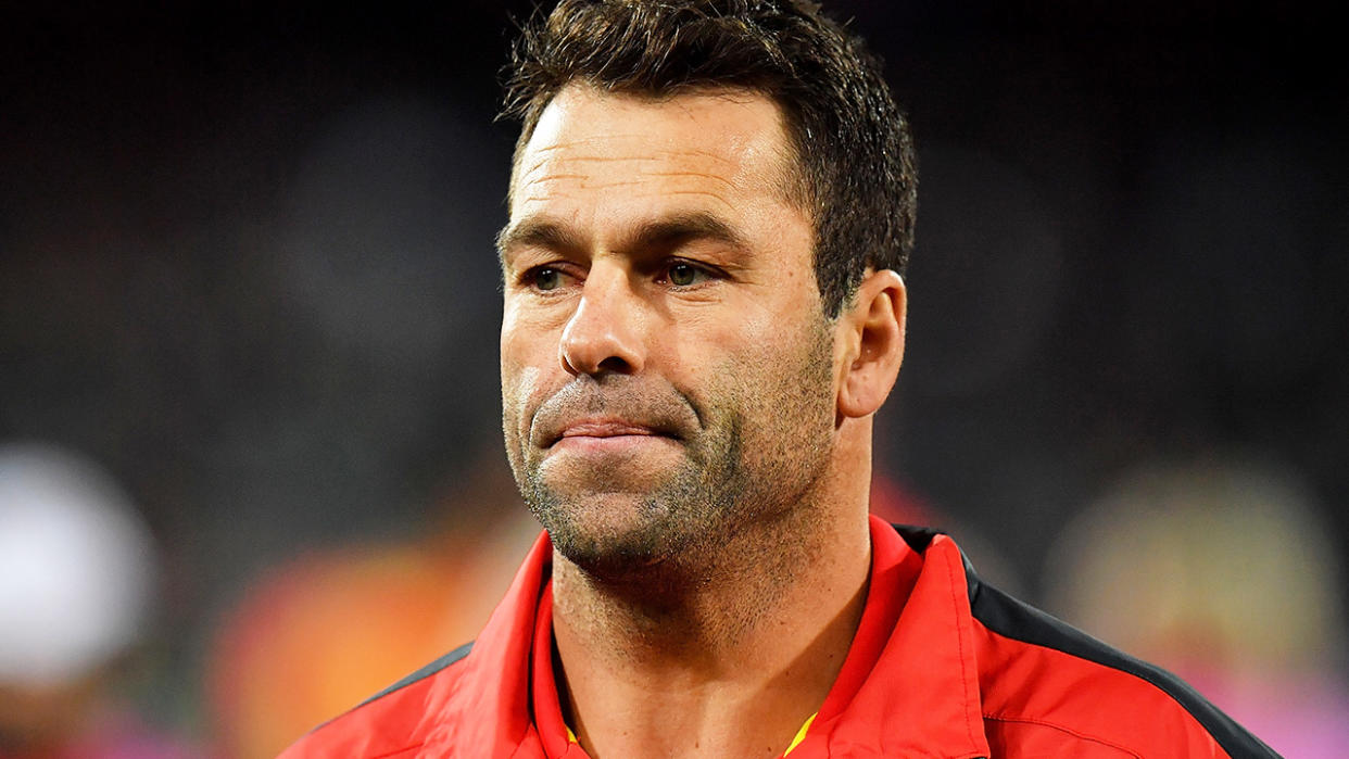 Gold Coast Suns assistant coach Dean Solomon is pictured.