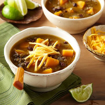 White Chili with Black Beans