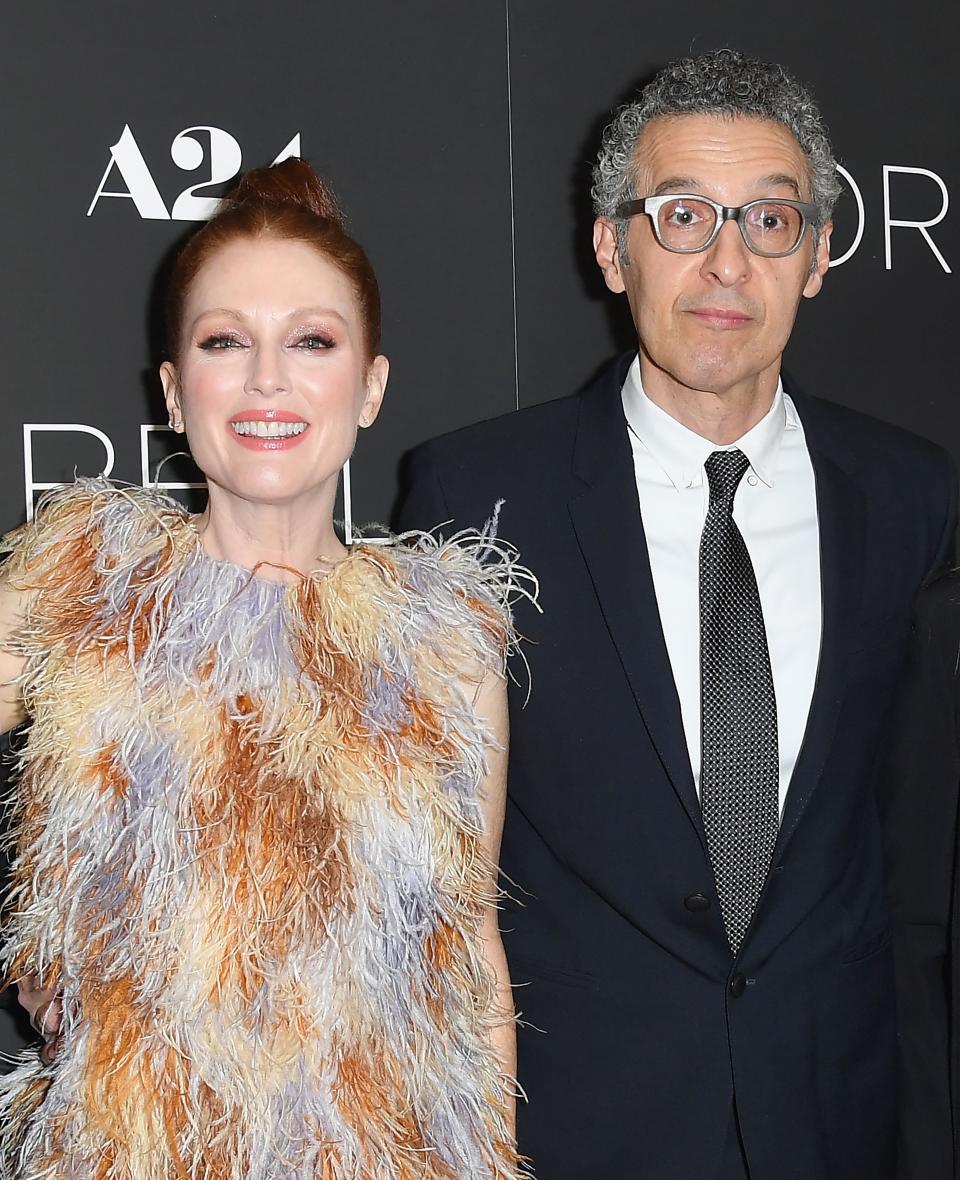 Julianne Moore and John Turturro attend a screening of "Gloria Bell" in March. (Photo: ANGELA WEISS via Getty Images)