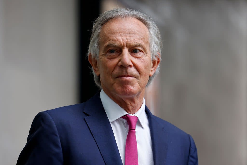 Tony Blair, ‘a colossus who understood the art of government’  (AFP via Getty)