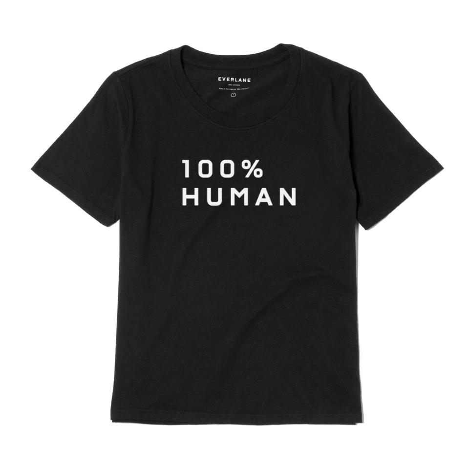 Everlane Human Tee in Black