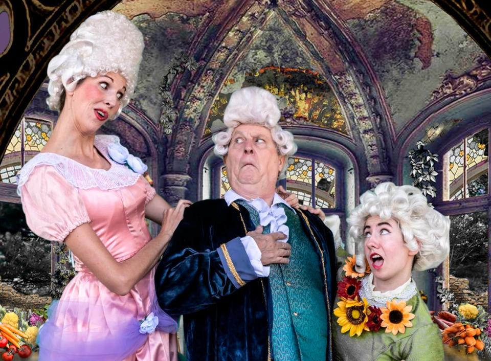 Roy Stevens, Alicia Hurtado and Holly Banfield star in “Cinderella” for Opera Modesto. David Schroeder