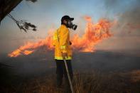 Dousing the flames: Israel battles Gaza fire balloons blazes