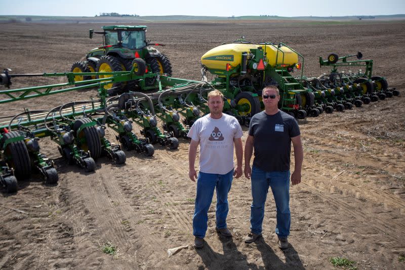 Surging U.S. crop prices reverse fortunes in rural Iowa