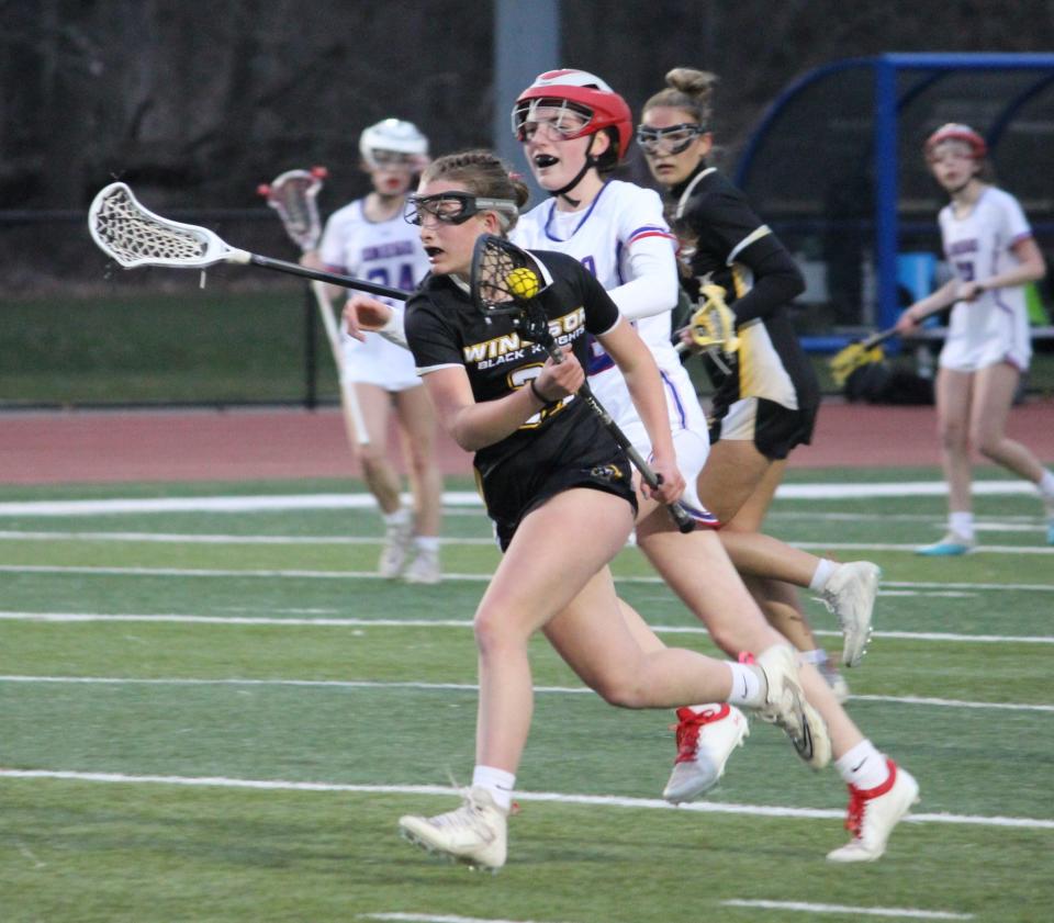 Elsie Conway of the Windsor girls lacrosse team.