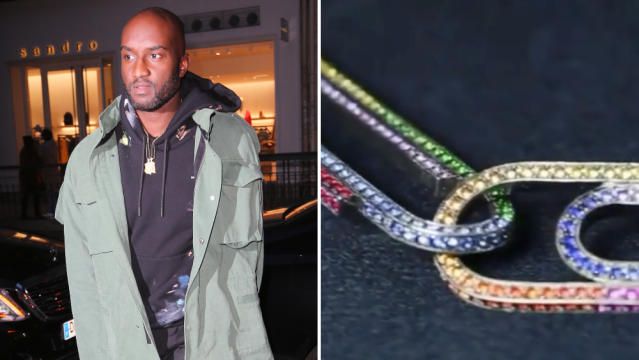 Virgil Abloh x James & Co. Bespoke Paperclip Jewelry