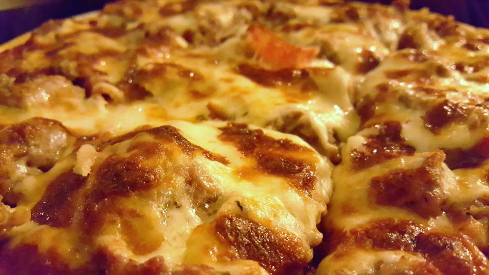 Pizza from Capri Italian Restaurant, 313 E. State St. in Rockford, is a local favorite.