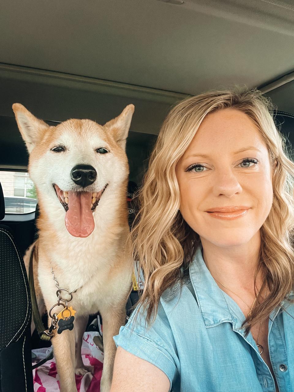 Naomi Parton and 14-year-old Taylor, named after pop icon Taylor Swift, have lived many eras together, much like Swift's hit album. The Shiba inu was a city slicker in Chicago and a hipster southern living in East Nashville.