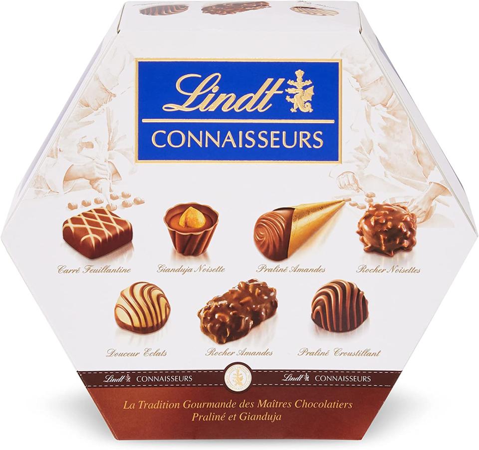 Assortiment de pralinés et gianduja de Lindt