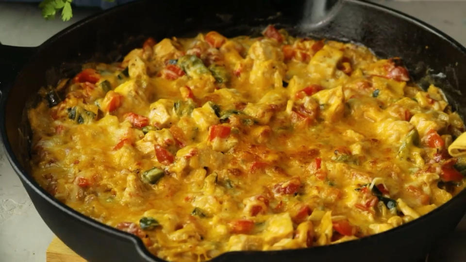 Quick King Ranch Chicken Casserole