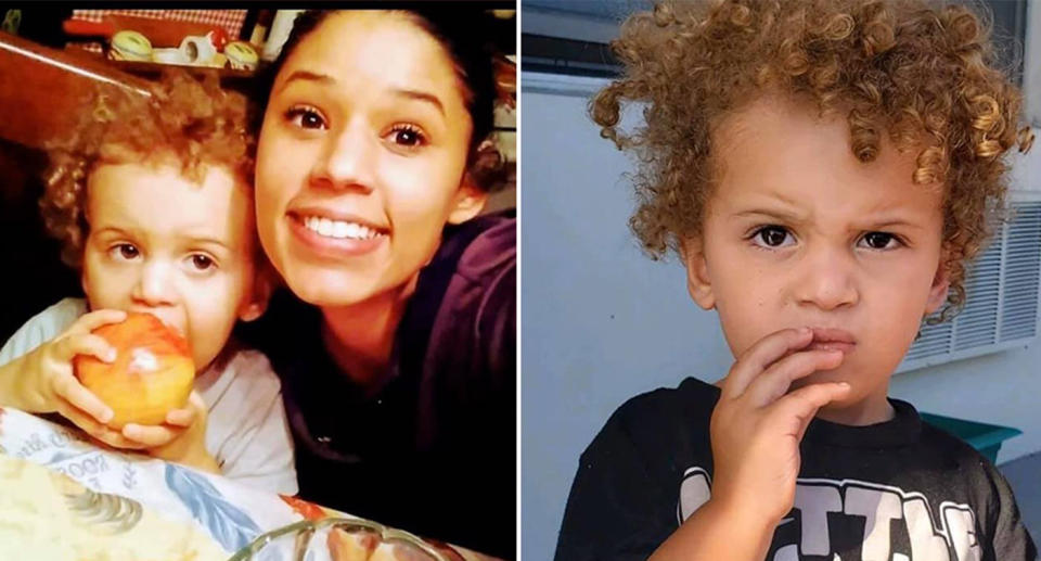 Leila Cavett has been missing for weeks, after her two-year-old son was found walking around alone in Florida. Source: Miramar Police Department (Official)/Facebook