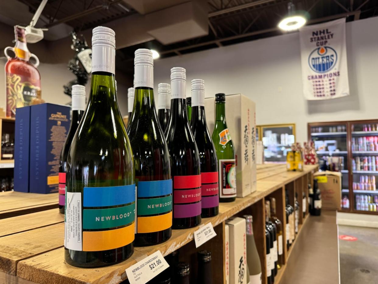 Sandy Lane Liquor has been operating in west Edmonton since alcohol retail sales were privatized in 1993. (Madeline Smith/CBC - image credit)