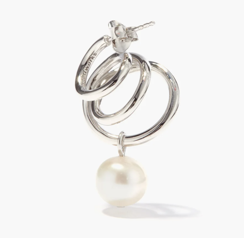 COMPLETEDWORKS Flow Pearl Sterling-Silver Earring