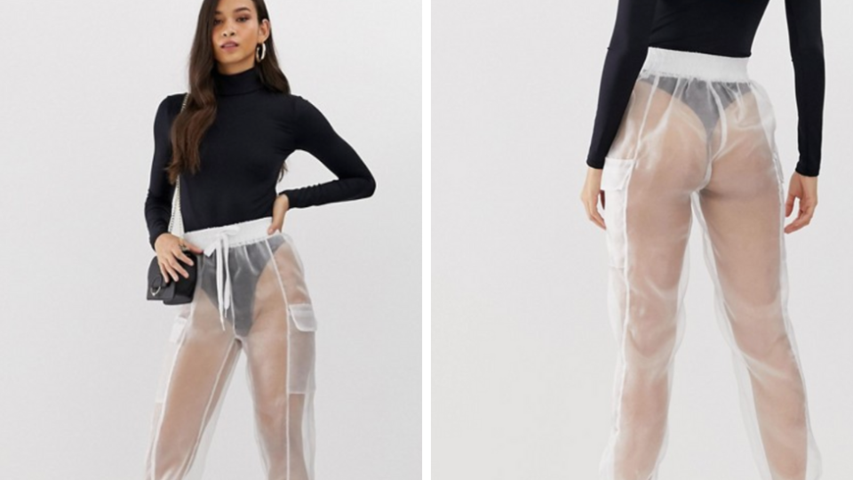 Transparente Hosen