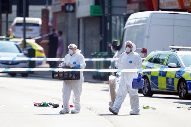 Nottingham city centre incident