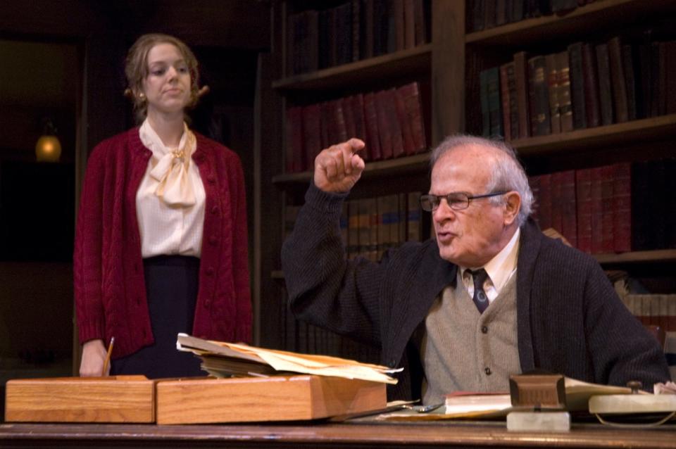 Deanna Gibson starred with David S. Howard in Joanna Glass’ play “Trying’ at Asolo Repertory Theatre in 2006.