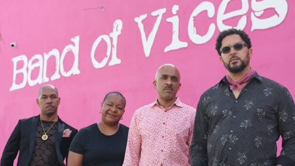 (l-r) Melvin Marshall, Melva Benoit, Darryl Wash, and Terrell Tilford <br>Photo: Band of Vices