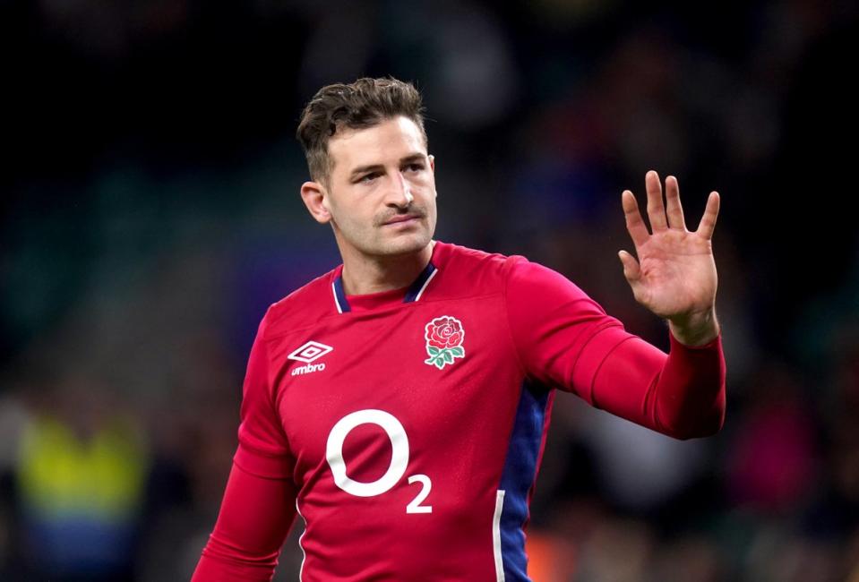 Jonny May has yet to make a complete recovery from the Covid that forced him to miss the first Test (Adam Davy/PA) (PA Wire)