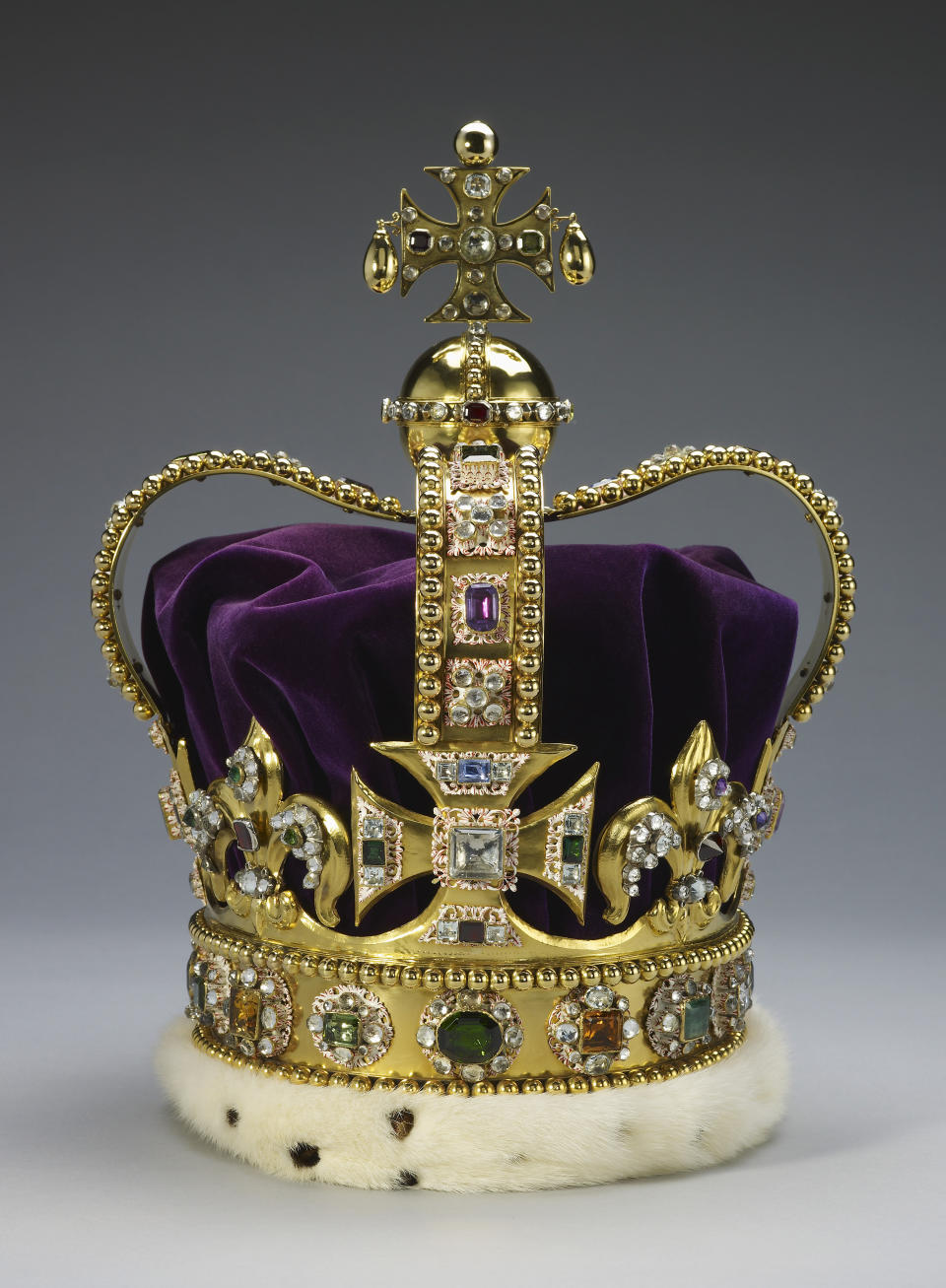 St. Edward's Crown will be used by Charles during the 6 May coronation service. (RCT/PA)