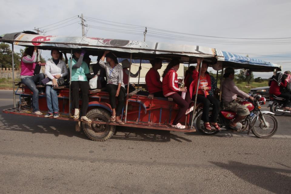 <p>No. 8 (tie): Cambodia<br>Projected GDP growth: 6.9 per cent<br>(AP) </p>