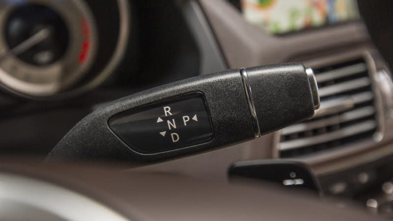 Mercedes-Benz E-Class stalk shifter