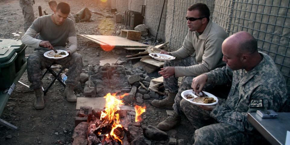 US Army thanksgiving Afghanistan