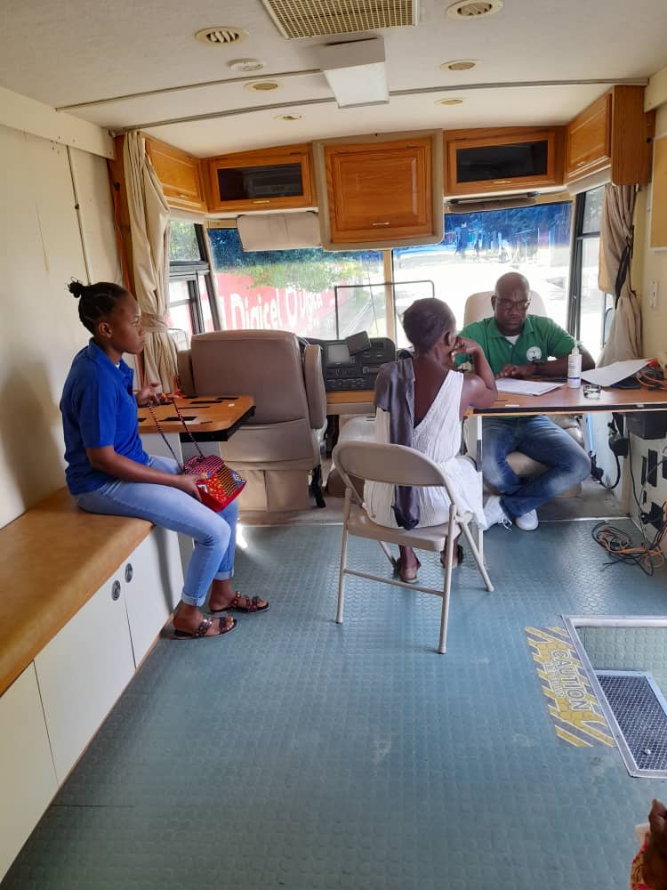 A mobile clinic operated by Rockland County Haiti Relief has begun operations. The clinic staff saw about 200 patients in the first two days of operations in Grand-Goâve.