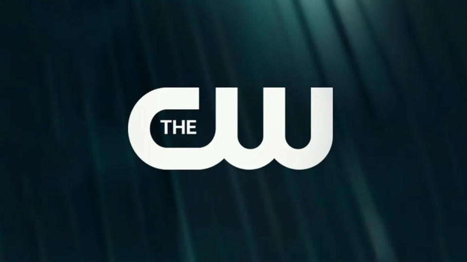 The CW logo banner