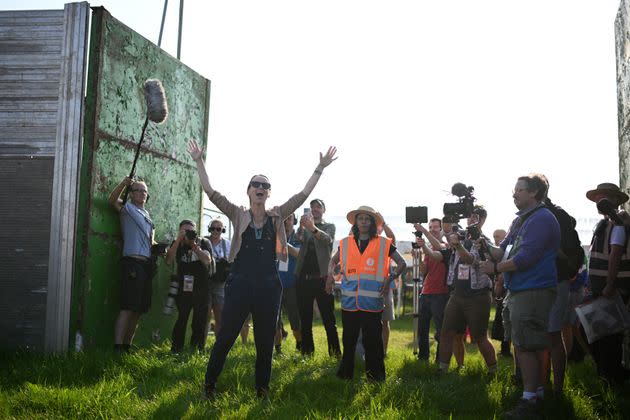 No one looked more excited about Glastonbury reopening than Emily Eavis