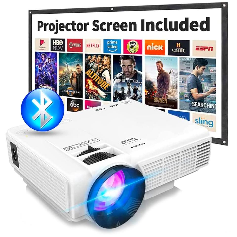 <p><a href="https://us.amazon.com/Upgrade-3500Lumens-Projector-Supported-Smartphone/dp/B07YBRGLGW/ref=pd_lpo_1?tag=syn-yahoo-20&ascsubtag=%5Bartid%7C10063.g.60980369%5Bsrc%7Cyahoo-us" rel="nofollow noopener" target="_blank" data-ylk="slk:Shop Now;elm:context_link;itc:0;sec:content-canvas" class="link ">Shop Now</a></p><p>Mini Outdoor Movie Projector</p><p>amazon.com</p><p>$68.99</p>