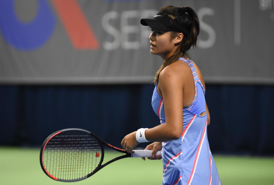 Raducanu loved being part of the Battle of the Brits at the National Tennis Centre - where she twice duked it out with the former world No.1