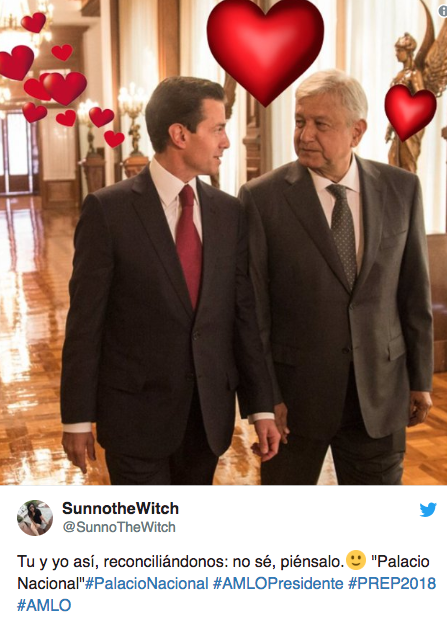 MEMES reunión AMLO Peña