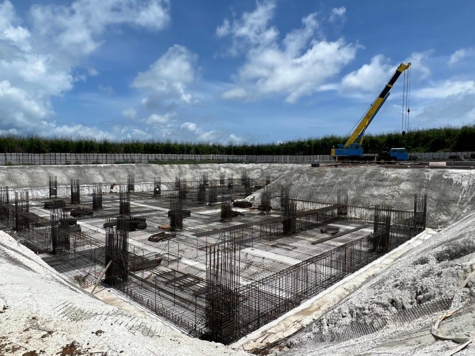 惠民醫院今日舉行，「開工奠基祈福禮」，宣告為期 2 年的工程開始興建。   圖：天主教靈醫會提供