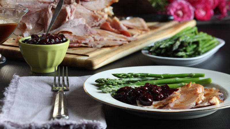 Ham With Cherry Chutney