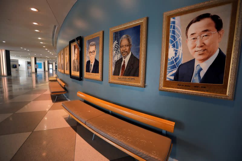 75th annual U.N. General Assembly at U.N. headquarters in New York