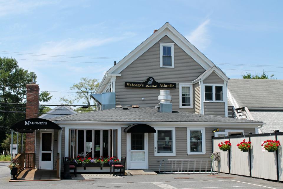 Mahoney's Atlantic Bar & Grill is located in Orleans in a building that was once a dry goods store.