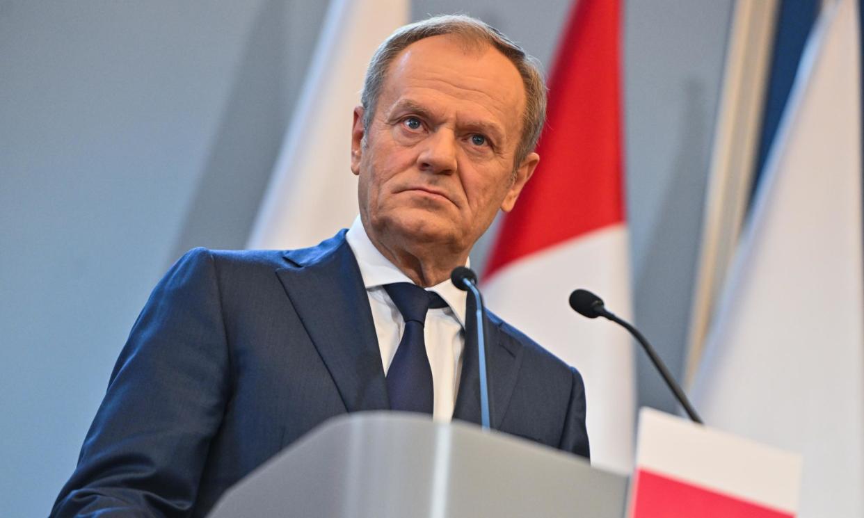 <span>Donald Tusk’s newly elected coalition government is seeking to make its mark after eight years of the Law and Justice party.</span><span>Photograph: Anadolu/Getty Images</span>