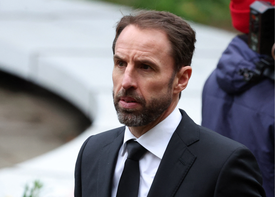 Gareth Southgate attended Sir Bobby Charlton's funeral this week (REUTERS)