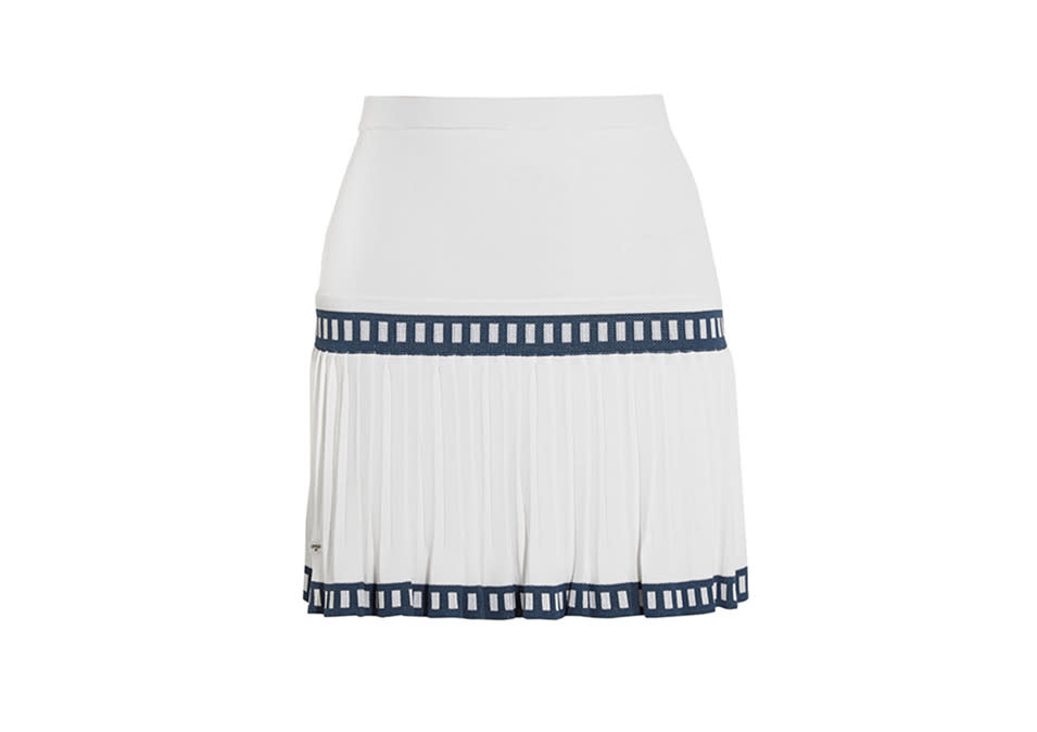 L’Etoile Sport Medea Pleated Stretch-Jersey Skirt, $225, net-a-porter.com 