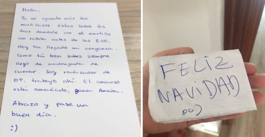 Un vecino, harto de los ruidos molestos, decidió tomar cartas en el asunto. Foto: Twitter//LVPibai