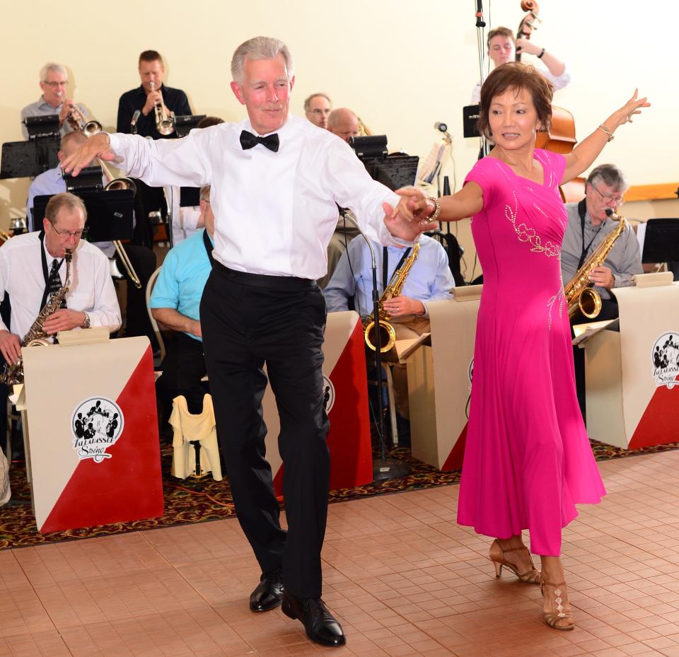 Participants in a previous USA Dance Symposium. Tallahassee's USA Dance Chapter 6010, is hosting the 4th Annual Florida Sunshine Dance Challenge on June 7-9, 2024.